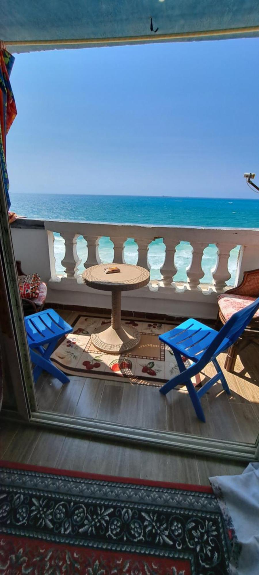 Panorama Apartment With A Charming Sea View Near Alexandria And Burg Elarab Intl Airport With Free Wifi شقة باطلالة ساحرة على البحر اول الساحل الشمالي Εξωτερικό φωτογραφία