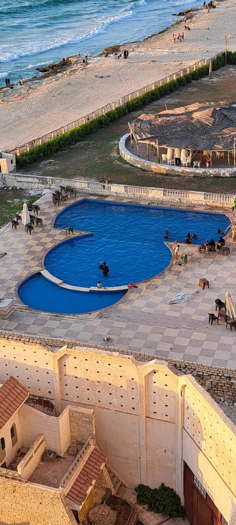 Panorama Apartment With A Charming Sea View Near Alexandria And Burg Elarab Intl Airport With Free Wifi شقة باطلالة ساحرة على البحر اول الساحل الشمالي Εξωτερικό φωτογραφία