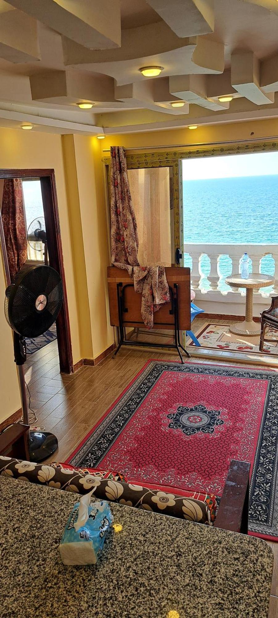 Panorama Apartment With A Charming Sea View Near Alexandria And Burg Elarab Intl Airport With Free Wifi شقة باطلالة ساحرة على البحر اول الساحل الشمالي Εξωτερικό φωτογραφία