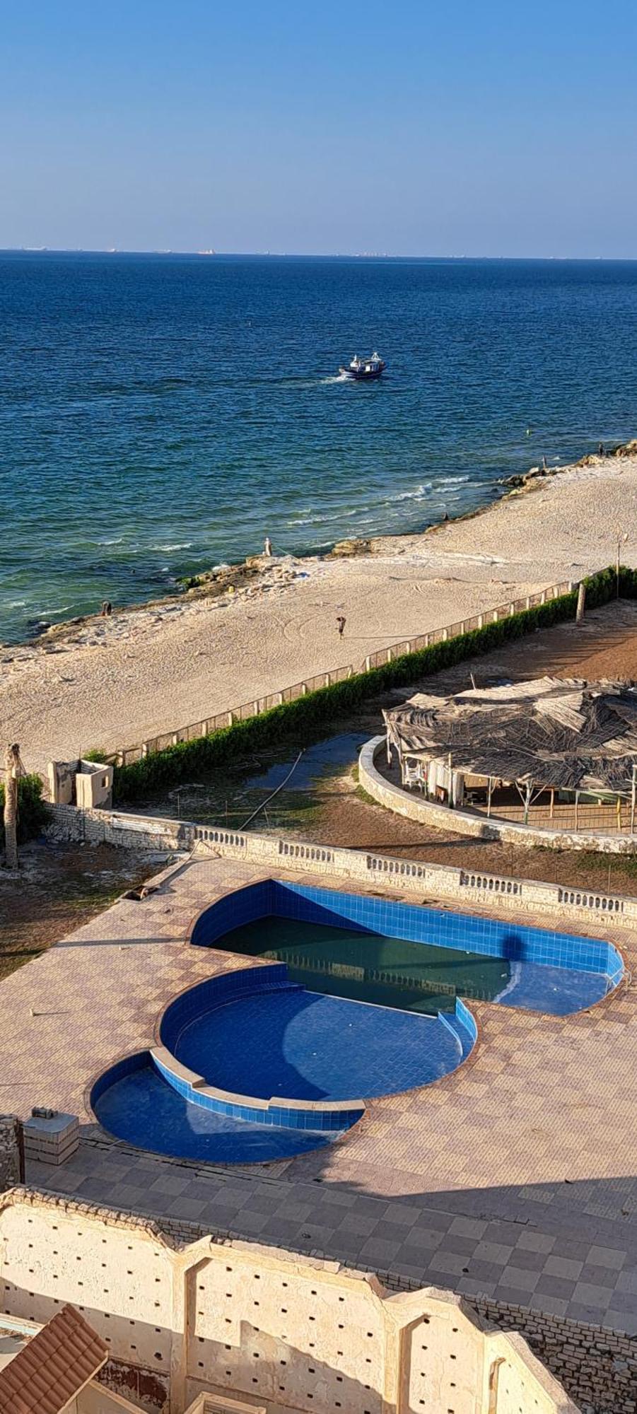 Panorama Apartment With A Charming Sea View Near Alexandria And Burg Elarab Intl Airport With Free Wifi شقة باطلالة ساحرة على البحر اول الساحل الشمالي Εξωτερικό φωτογραφία
